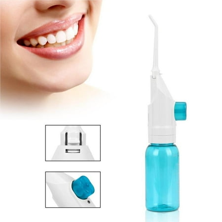 juguse Oral Irrigator Water Pick Water Flosser Portable Manual Scaler ...