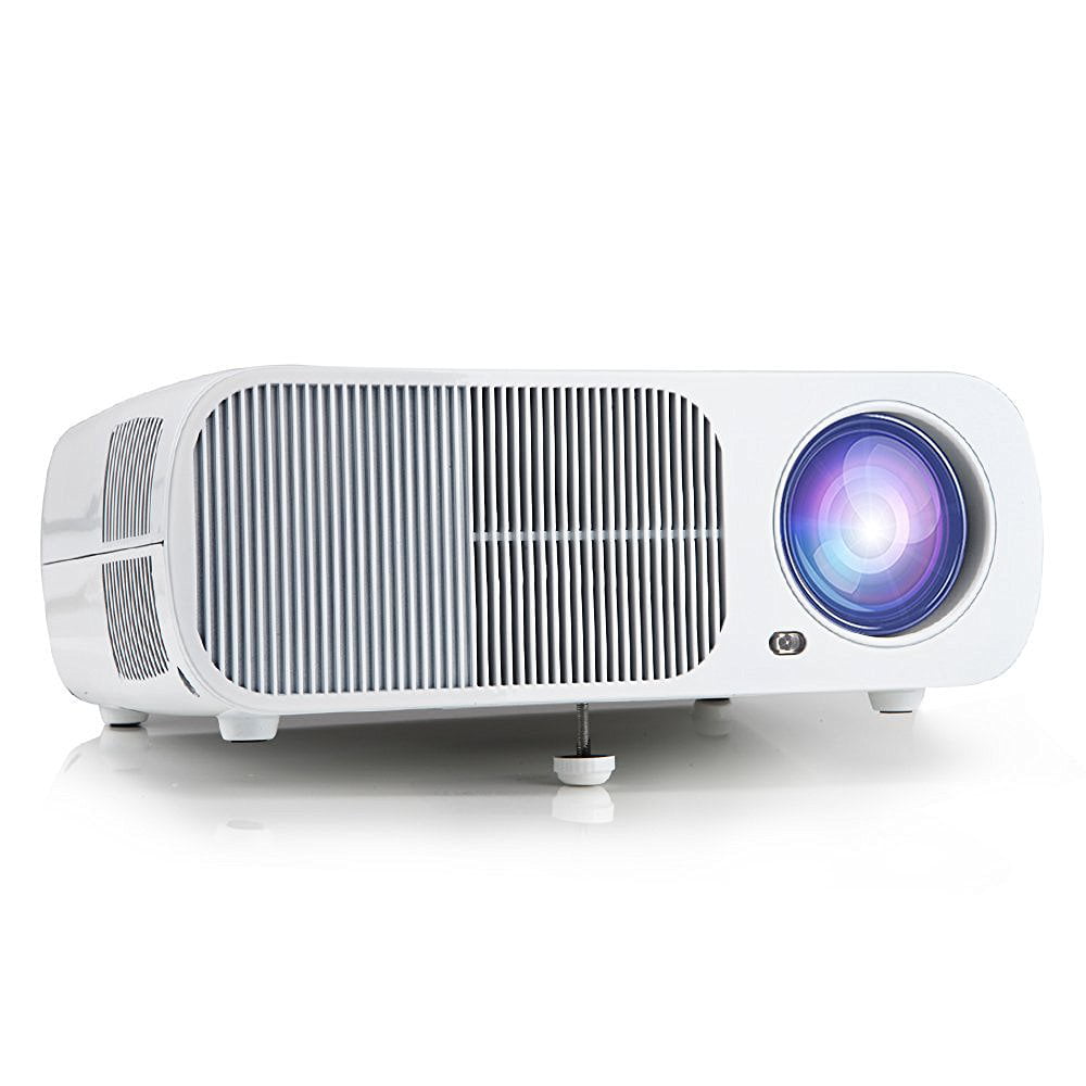 PRJLE33 Portable LED Projector for Gaming TV Shows Movies and Sports HD Input 