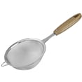 thumbnail image 7 of Uxcell Stainless Steel Fine Mesh Strainer Colander Sieve Sifters with Wooden Handle and Hanging Ear Hanging Loops 7", 7 of 7