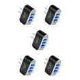 thumbnail image 3 of Adaptador de carga Matsuzay USB LED 1000mA con 3 puertos, 3 of 4
