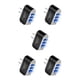 thumbnail image 1 of Inteprter Enchufe de EE. UU. de teléfono USB 3 puertos LED 110V Adaptador de carga de tableta Protección de circuito de viaje Bloque de oficina Type2 NO2, 1 of 4
