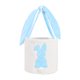 thumbnail image 3 of Paster Bunny Basket Bucket de conejos Adorable Peso ligero para favores de fiesta Bolsa de huevos de Pascua Cubo de juguete de Pascua para niños Azul, 3 of 8