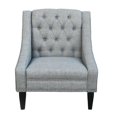 thumbnail image 1 of Home Fare Touffeté Bras Chaise d'Appoint en Gris, 1 of 2