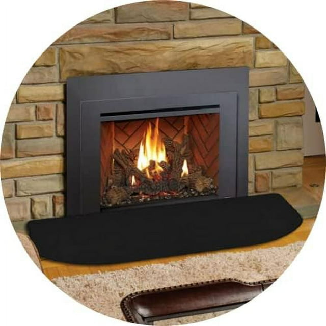 CHAO Estera ignífuga para chimenea de fibra de vidrio de 100x150cm para protección de estufa de chimenea interior