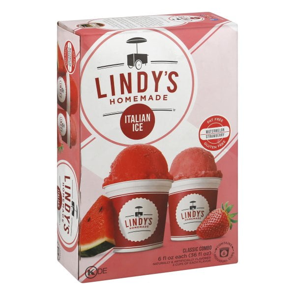 Lindys Homemade Lindys Italian Ice 6 Ea - Walmartcom