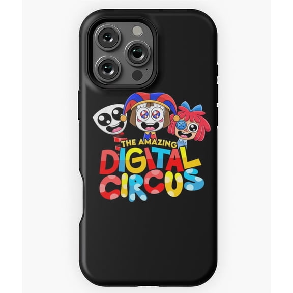 Amazing Digital Circus Characters Phone Case for iPhone 16 15 14 13 12 11 Pro Max - Creative Phone M97