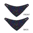 thumbnail image 5 of KLL Colored Hearts Dog Bandanas,Triangle Reversible Pet Scarf for Small Medium Large and Extra Large Dogs-Small, 5 of 7