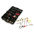 thumbnail image 3 of 128pcs Fishing Lures Hooks Baits Black Tackle Box Full Storage Case Tool Set Fishing Gadgets Box, 3 of 7