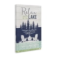 thumbnail image 4 of Stupell Industries Relax at Lake Rustic View Nautical & Beach Painting Wrapped Canvas Art Print Wall Art, 30 x 45, 4 of 8