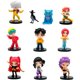 thumbnail image 1 of Figuras Coleccionables Cazadoras de Brujas, Muñecos de PVC Tamaño 8-10.5cm, Decoración y Juguete para Fanáticos, Coleccionistas y Regalos (6 Piezas ), 1 of 2