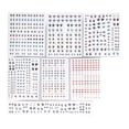 thumbnail image 4 of Doll Mouth Stickers, Doll Eyes Stickers Widely Used 7 Sheets  For Clay Craft, 4 of 8