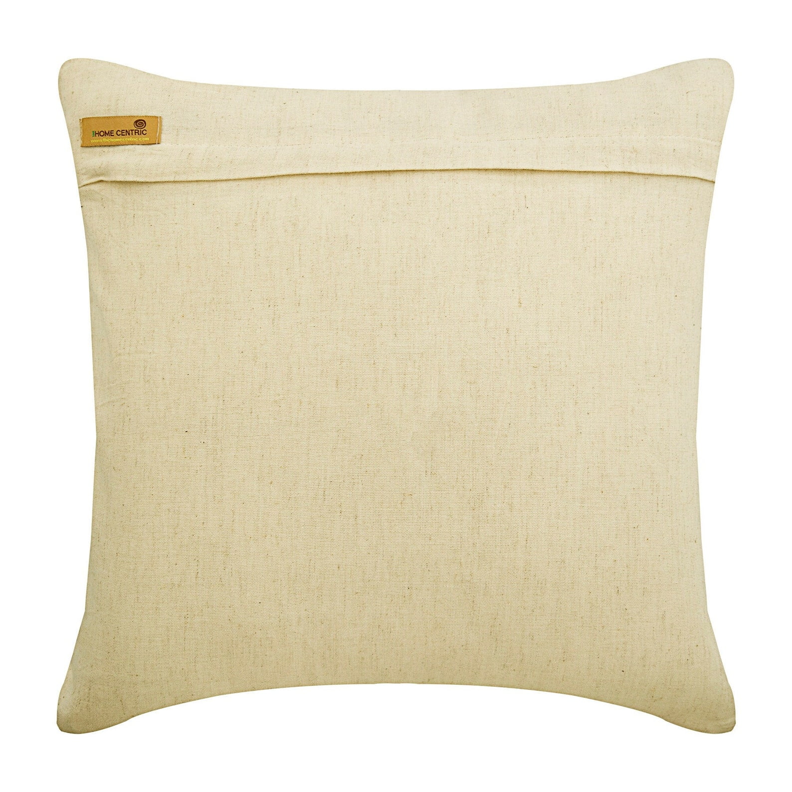 The HomeCentric Pillow Case With Zipper Decorative Animal Print Pillow CoverAccent Couch Sofa Bed Pillow Case Pack of 2 24x24 inch Beige Linen Pillow Cover Bead Embroidered - Giraffe Talk