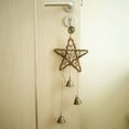 thumbnail image 3 of Witch Witch Door Handle Pendant Rattan Wind Chime Witch Pray Wind Chime Family Room Decoration When Tomorrow Starts without Hummingbird Decorations Christmas Rainbow Solar Quartz Hanging Hanging Glass, 3 of 3