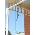 thumbnail image 3 of Achla Designs 30" L Black Wrought Iron Hook Extenders w/Twist (Set of 2), 3 of 4