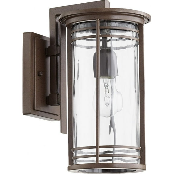 7916-7-186-Quorum Lighting-Larson - 1 Light Outdoor Wall Lantern in Transitional style - 7.25 inches wide by 13.5 inches high