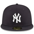 thumbnail image 2 of Men's New Era Navy New York Yankees 1996 World Series Wool 59FIFTY Fitted Hat, 2 of 5