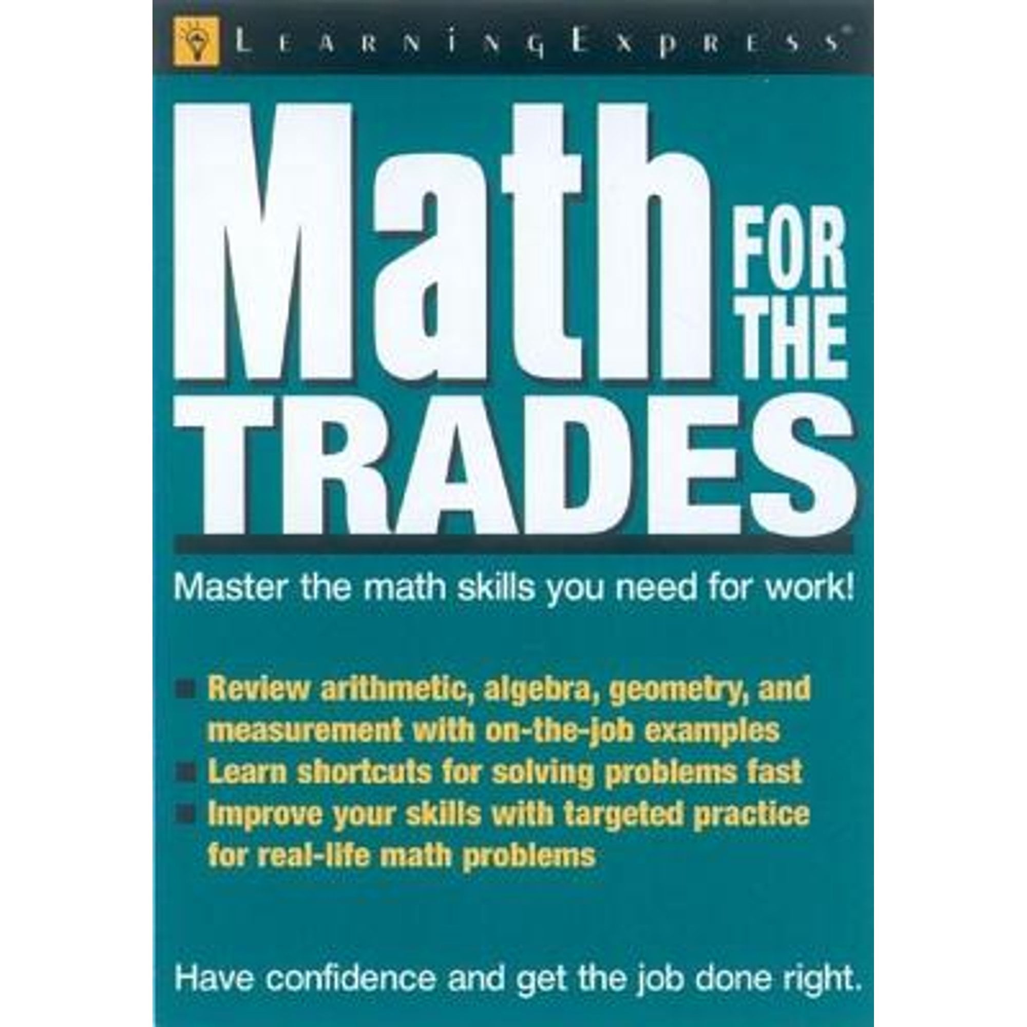 Pre-Owned Math For The Trades (Paperback) 1576855155 9781576855157 ...