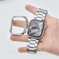 thumbnail image 6 of Allytechgroup Case for iWatch Ultra 3/2/1 49mm, Lightweight Shockproof Protective Hard PC Bumper for Women Men for 49mm Apple Watch Ultra 3 (2025) / Ultra 2 / Ultra, Silver, 6 of 6