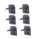 thumbnail image 5 of 6 percheros de pared para sombreros, sencillos, para dormitorio, sala de estar y entrada. Gris, 5 of 9