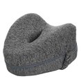 thumbnail image 2 of Orthopedic ergonomic leg pillow in memory foam Knee pillow Gray, 2 of 4