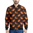thumbnail image 3 of Bonita chaqueta con estampado de cangrejo para hombre, chaqueta bomber con estampado 3D informal a la moda, sudaderas de manga larga, abrigos holgados estilo Harajuku para niños, 3 of 5