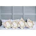 thumbnail image 6 of Ambesonne Sports Throw Pillow Cover 4 Pack, Baseball Ball Pattern, 20", Cream Red, 6 of 6