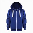 thumbnail image 3 of HCNTES Boys Winter Outfits 2PCS Boys Solid Pullover Hoodies Sweatshirt Zip Jackets Sweatspant Suit Kids Tracksuit Set 3-12 Years Boys Autumn Fall Set, 3 of 6