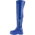 thumbnail image 3 of Women's Fashion Over The Knee Boots Comfortable Round Toe Chunky Block Heels Thigh High Boots, 3 of 6