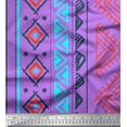 thumbnail image 1 of Soimoi Rayon Fabric Aztec Geometric Print Fabric by The Yard 56 Inch Wide, 1 of 3