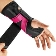 FREETOO Fitted Wrist Brace for Carpal Tunnel Night Relief, Lengthened Fixed Hand Support for Women Men with Metal Splint, One-Step Wear Wrist Support for Right and Left Hand, for Arthritis Tendonitis
