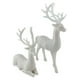 thumbnail image 2 of Artesanías Decorativas Figuras de ciervos decorativas para mueble bar, sala de estar o mueble de TV, color blanco Rkxzt, 2 of 8