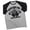 T-Shirt Heather Grey, variant on GYMISH RAGLAN Adrenaline Gym T-Shirt for Men – Funny Fitness Tee, Bodybuilding & Workout Shirt, Heather Grey, Small