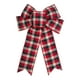 thumbnail image 2 of Lazos de Navidad para decoraciones de árboles | Adornos de árbol de Navidad rojos con respaldo de hierro | Adorno de caja de regalo reutilizable grande | Decoración navideña interior y exterior |, 2 of 4