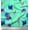 Aquamarine Green, variant on Soimoi Green Cotton Duck Fabric Leaves,Purple & Blue Floral Fabric Prints by Yard 42 Inch Wide