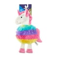 Vibrant Life Cozy Buddy Unicorn Dog Toy, Chew Level 1