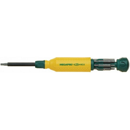 UPC: 0831044012083 | Megapro Multi-Bit Screwdriver  NumBits 14 151HX-B
