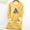 Yellow, variant on asdoklhq Christmas Fall Tops for Women 2025 Women's Thick Fleece Sweatshirt Long Sleeve Print Velvet Warm Round Neck Underwear Black L