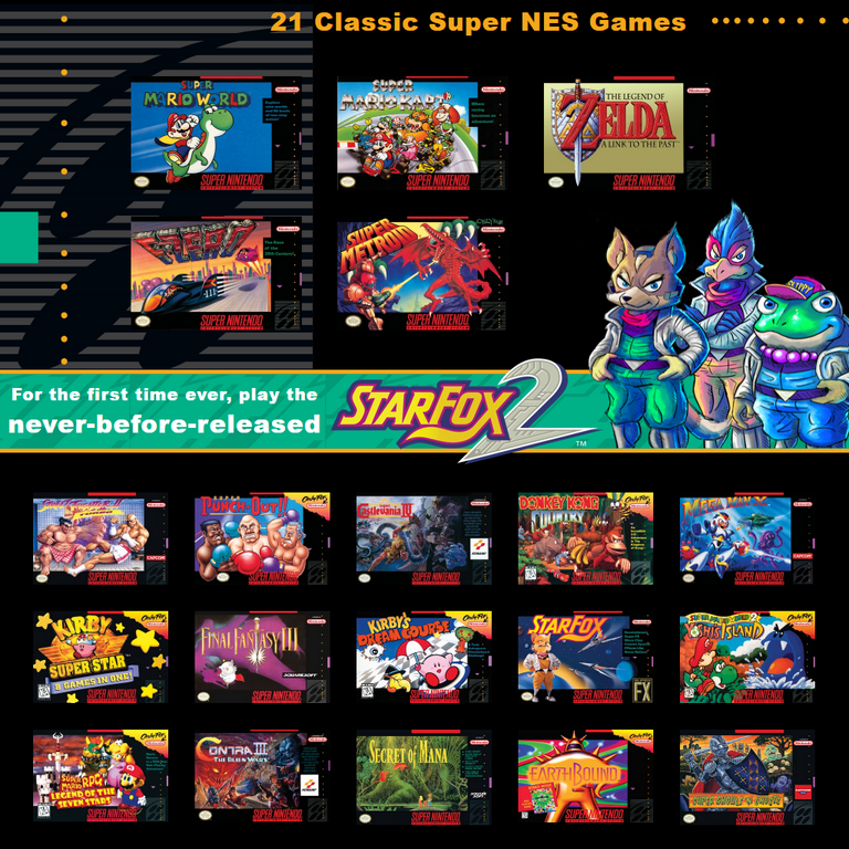 The hidden 2-player games of the SNES Classic