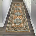 thumbnail image 4 of Yamaziot 2'x6' Boho Runner Rug for Hallway, Laundry Room Rug, Farmhouse Kitchen Mat, Non-Shedding Runner for Bedroom, Living Room, Dining Room, 4 of 7