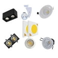 thumbnail image 4 of FSLiving 18W DIY LED COB Chip Replacement High Power Bead Light Lamp Bulb 3000K Warm White 120LM DC35-37V,16mmx16mm for Aluminum LED Bulb Surface Mounted Devices Light Beads,Floodlight 6 PCS, 4 of 5