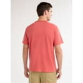 thumbnail image 2 of Free Assembly Men’s Everyday Cotton Tee with Short Sleeves, Sizes S-3XL, 2 of 5