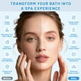thumbnail image 5 of Atzeste Bath Filter for Tub Faucet, Bathtub Bath Water Filter, Hard Water Softener, 2500 Gallons, Removes Contaminants, Chlorine and Fluoride, BPA Free, for Softer & Healthier Skin, 5 of 8