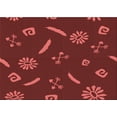thumbnail image 1 of Ahgly Company Indoor Rectangle Patterned Crimson Red Area Rugs, 5' x 8', 1 of 6