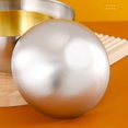 thumbnail image 4 of Stainless Steel Salad Bowls, Mixing Bowls, Nesting Bowls, Snacks Bowls, Serving Bowls for Mixing, Cooking, Baking, Prepping, Set of 2, Small & Large - 5.9 & 7.9 Inch (Silver), 4 of 15