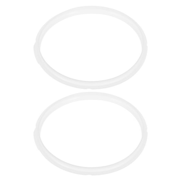 WHAMVOX 2pcs Replacement Silicone Sealing Ring For 6qt Pressure Cooker Sealing Gasket Replacement Pressure Cooker Silicone Seal For Stews Soups And Steaming