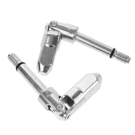 WHAMVOX 2pcs Floor Jack Cardan Shaft Steel Heavy Duty Trailer Jack Part Universal Joint