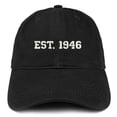 thumbnail image 1 of Trendy Apparel Shop 1946 Embroidered - 72nd Birthday Gift Soft Cotton Baseball Cap, 1 of 2
