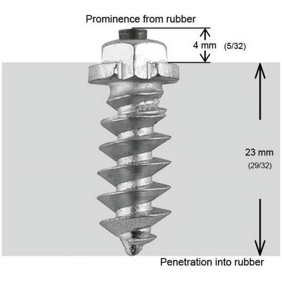IGrip SS25 Shoulder Tire Studs, 25mm (Qty: 200)