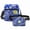 BlueStarryNightPrintSet2, variant on Alikpop Starry Night Fanny Pack, Polyester Adjustable Waist Belt Bag Crossbody Sling Bag Van Gogh Art Print for Sports Travel Daily Use for Men Women Teens