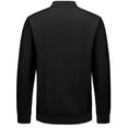 thumbnail image 2 of Little Donkey Andy Men's Fleece Lined Bomber Jacket Lightweight Softshell Windbreaker Jacket Casual Spring Fall Coat Black S, 2 of 7